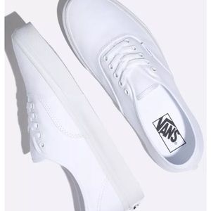 Vans white